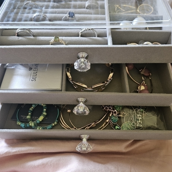 Other - Jewelry box for dresser or bathroom counter,  jewelry box only